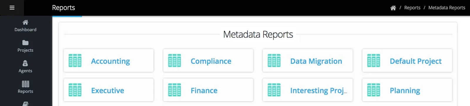 To navigate to the Report (screenshot)