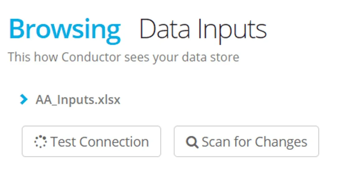 Browse the Datastore (screenshot)