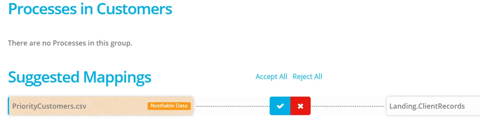 Notifiable Tags and Process creation (screenshot)